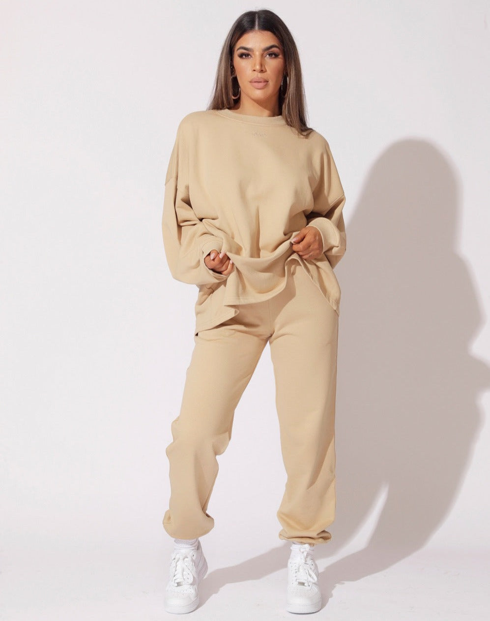 COMFORT SWEAT PANTS - CAMEL