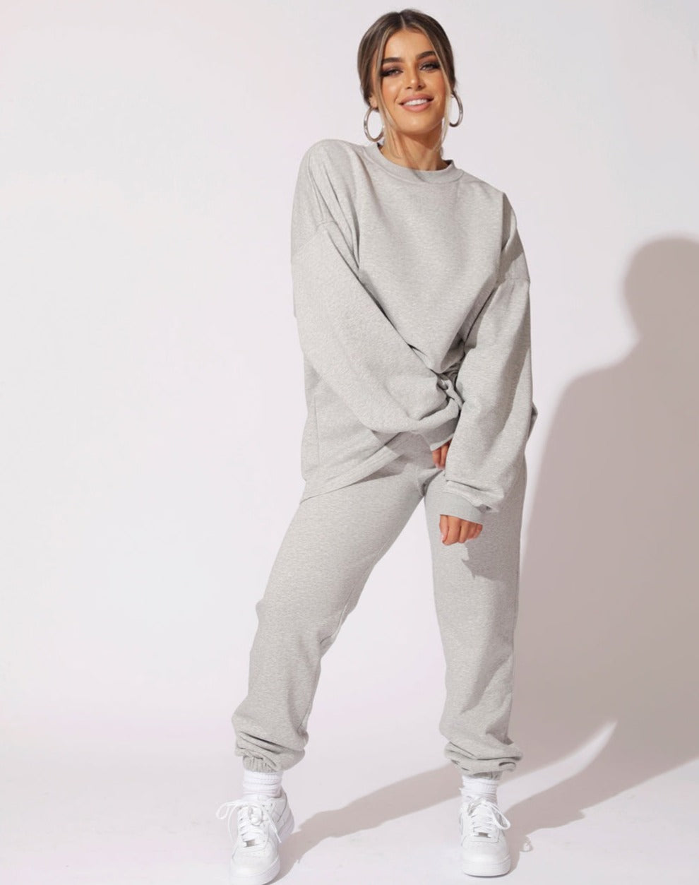 COMFORT OVERSIZED SWEATER - GREY