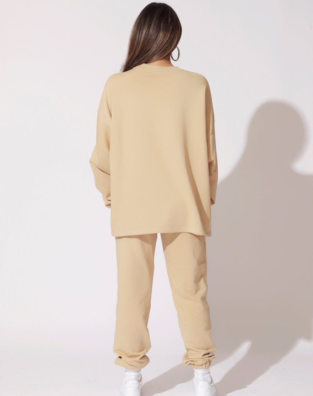 COMFORT OVERSIZED SWEATER - CAMEL