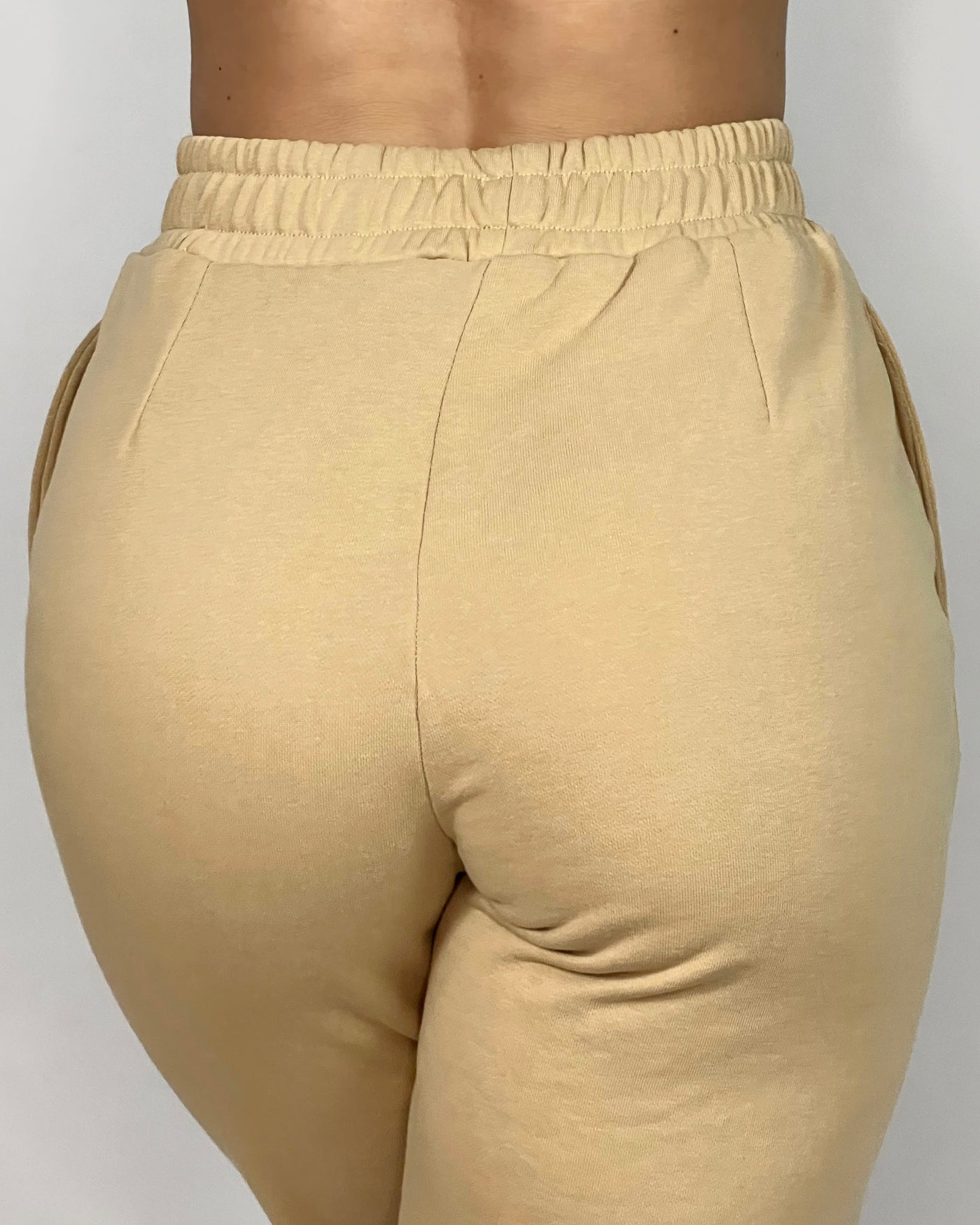 COMFORT SWEAT PANTS - CAMEL