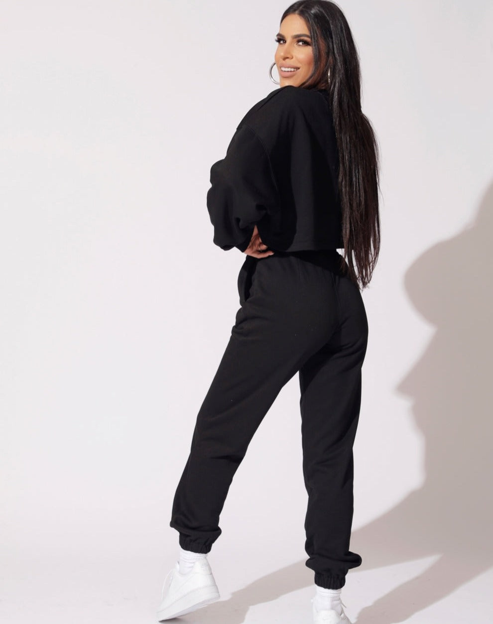 COMFORT SWEAT PANTS - BLACK